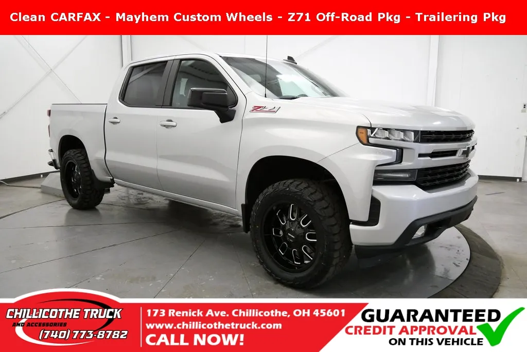 Silver 2021 Chevrolet Silverado 1500 RST for sale in Chillicothe, OH