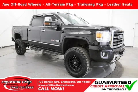 Black 2017 GMC Sierra 2500HD SLT for sale in Chillicothe, OH