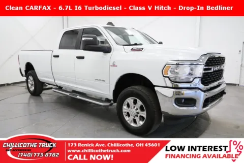 White 2023 Ram 3500 Big Horn for sale in Chillicothe, OH
