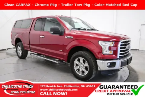 Red 2016 Ford F-150 XLT for sale in Chillicothe, OH