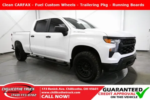 White 2023 Chevrolet Silverado 1500 WT for sale in Chillicothe, OH
