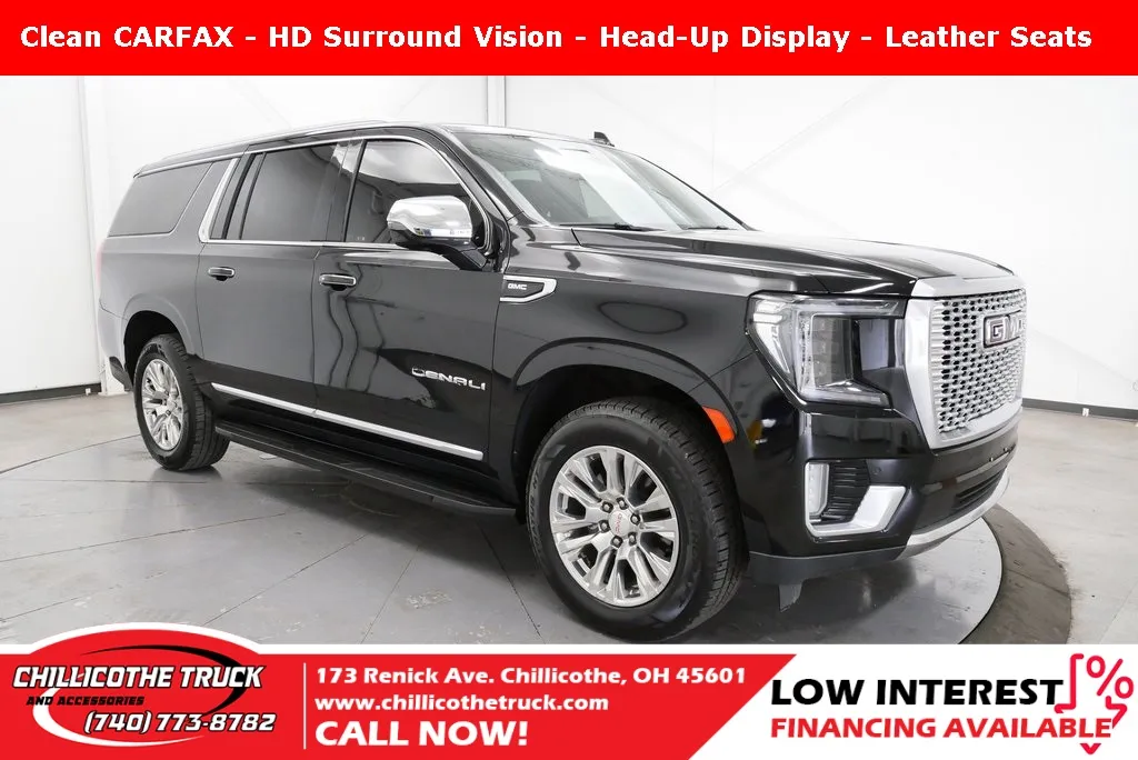 Black 2021 GMC Yukon XL Denali for sale in Chillicothe, OH