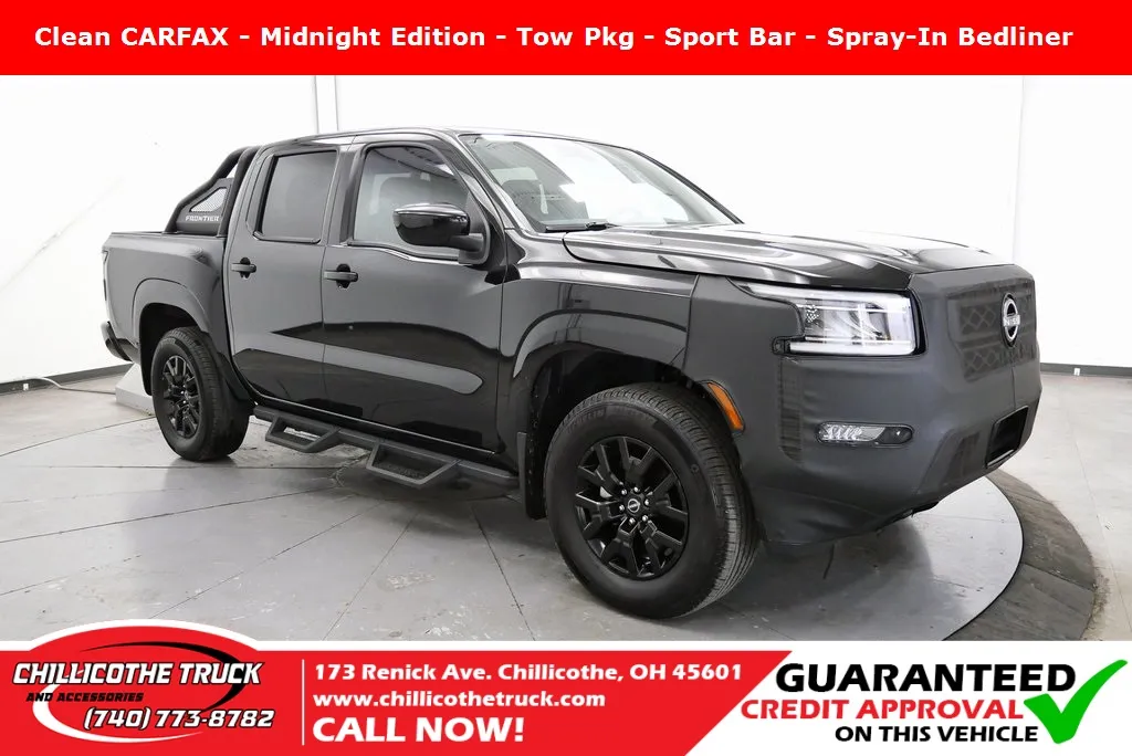 Black 2023 Nissan Frontier SV for sale in Chillicothe, OH