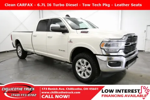 White 2021 Ram 2500 Laramie for sale in Chillicothe, OH