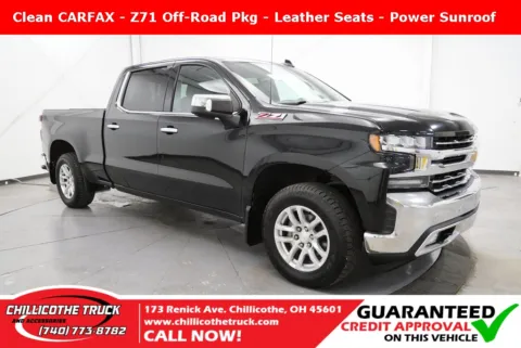 Black 2020 Chevrolet Silverado 1500 LTZ for sale in Chillicothe, OH