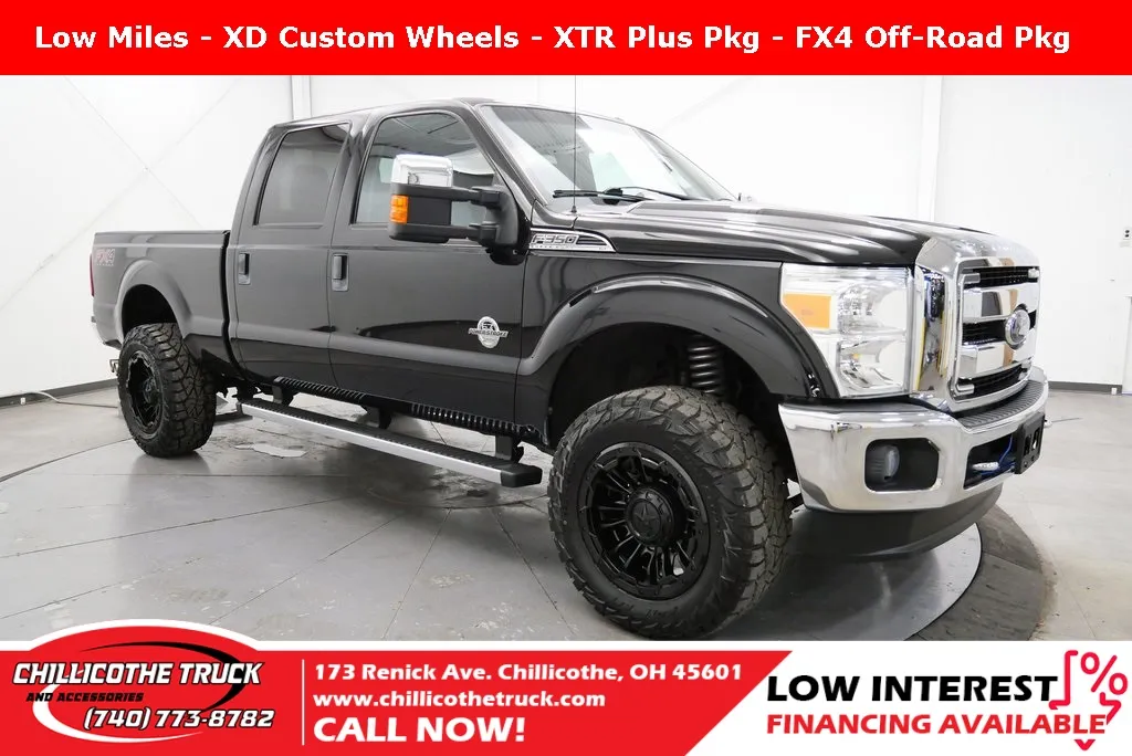 Black 2016 Ford F-350SD XLT for sale in Chillicothe, OH