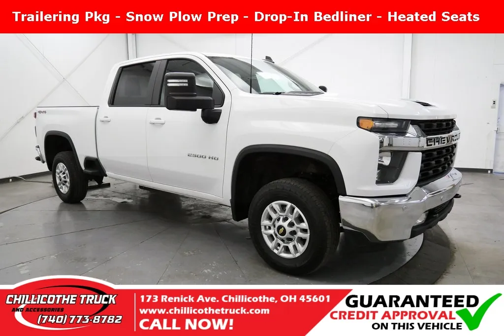 White 2020 Chevrolet Silverado 2500HD LT for sale in Chillicothe, OH