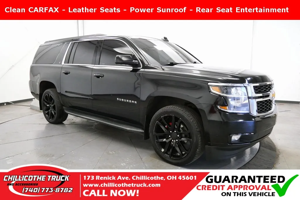 Black 2019 Chevrolet Suburban LT for sale in Chillicothe, OH