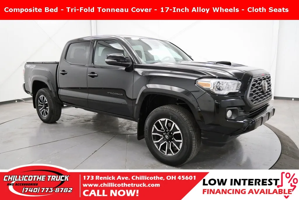 Black 2022 Toyota Tacoma TRD Sport for sale in Chillicothe, OH