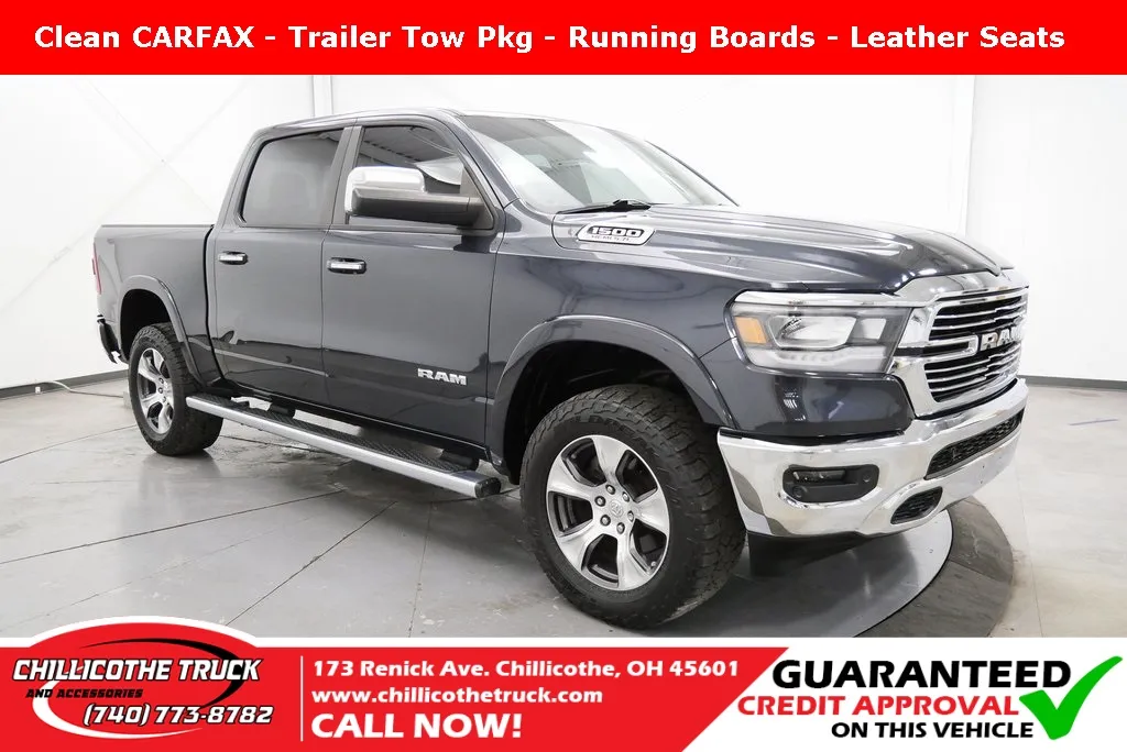 Blue 2019 Ram 1500 Laramie for sale in Chillicothe, OH