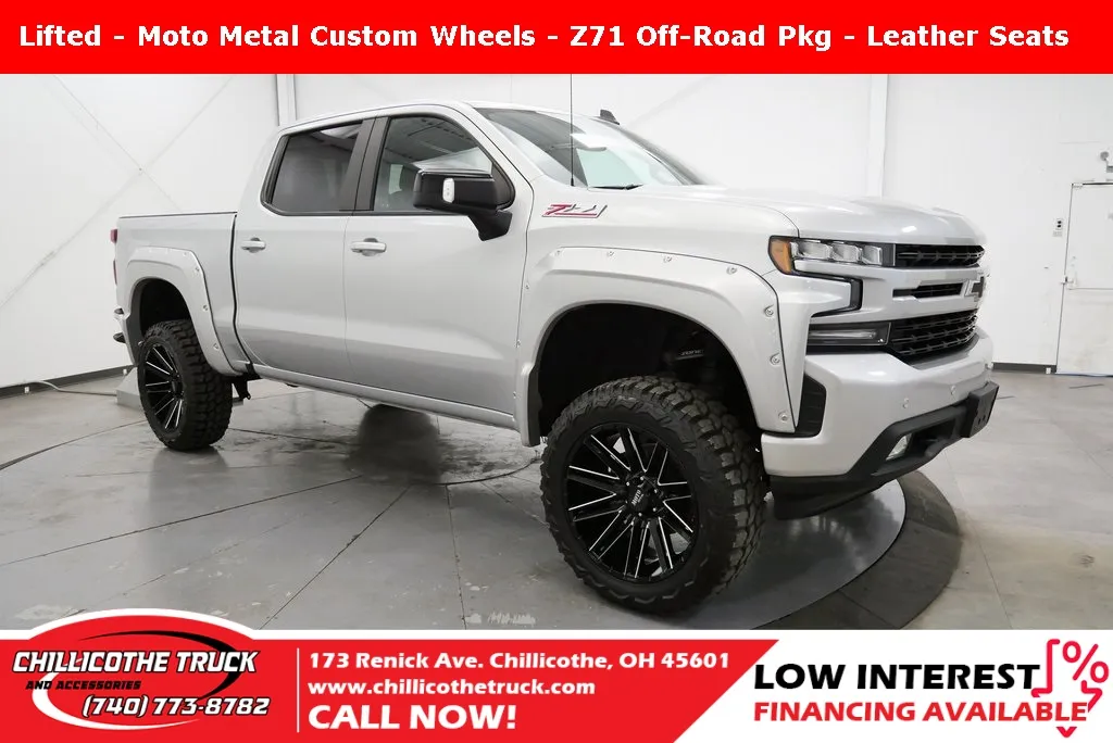 Silver 2021 Chevrolet Silverado 1500 RST for sale in Chillicothe, OH