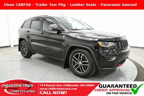 Black 2018 Jeep Grand Cherokee Trailhawk for sale in Chillicothe, OH
