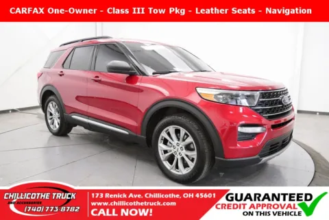 Red 2020 Ford Explorer XLT for sale in Chillicothe, OH