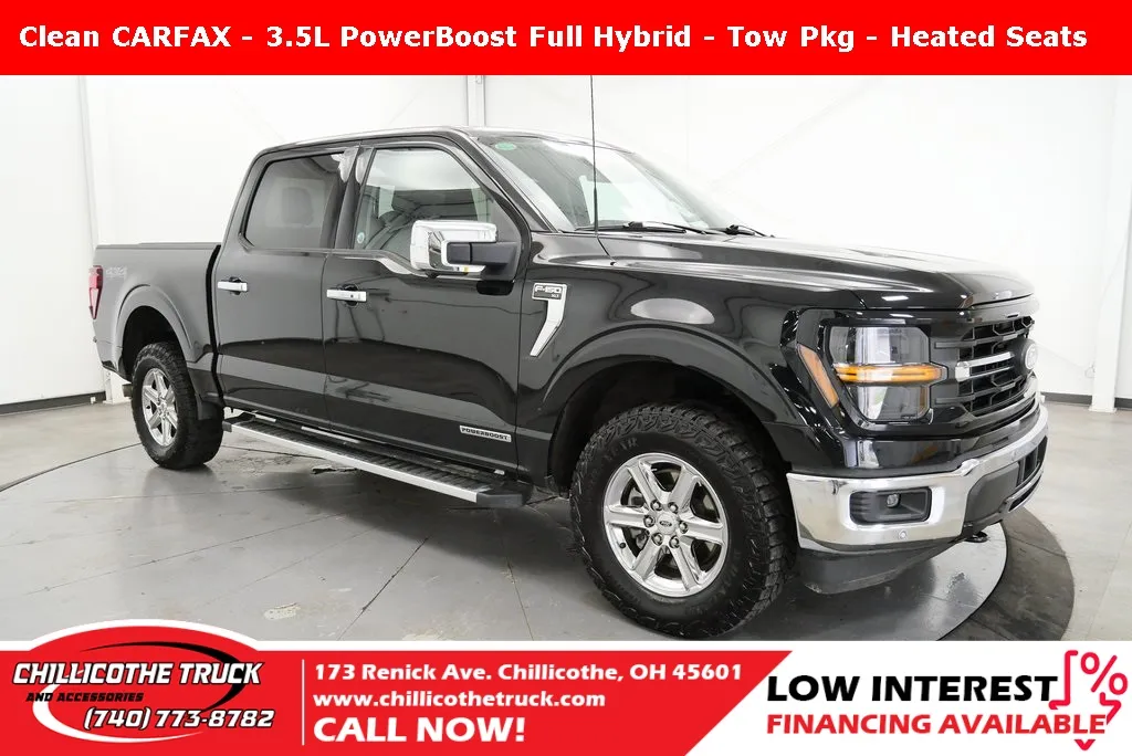 Black 2024 Ford F-150 XLT for sale in Chillicothe, OH