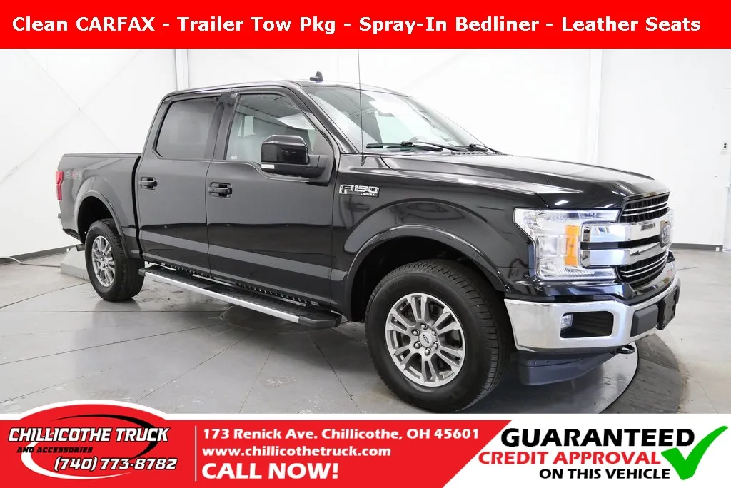 Black 2020 Ford F-150 Lariat for sale in Chillicothe, OH