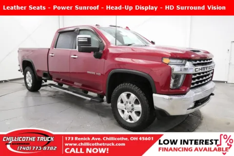 Red 2020 Chevrolet Silverado 3500HD LTZ for sale in Chillicothe, OH