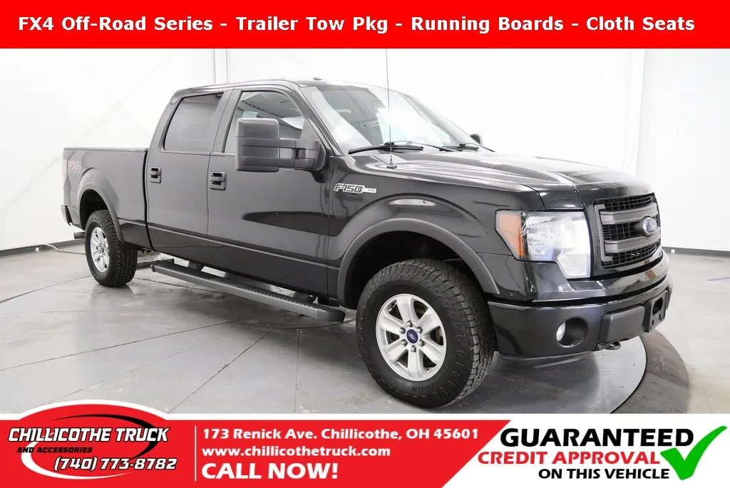 Black 2014 Ford F-150 FX4 for sale in Chillicothe, OH