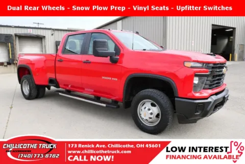 Red 2024 Chevrolet Silverado 3500HD Work Truck for sale in Chillicothe, OH