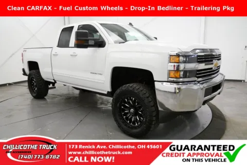 White 2018 Chevrolet Silverado 2500HD LT for sale in Chillicothe, OH