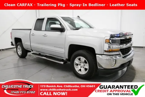 Silver 2018 Chevrolet Silverado 1500 LT for sale in Chillicothe, OH