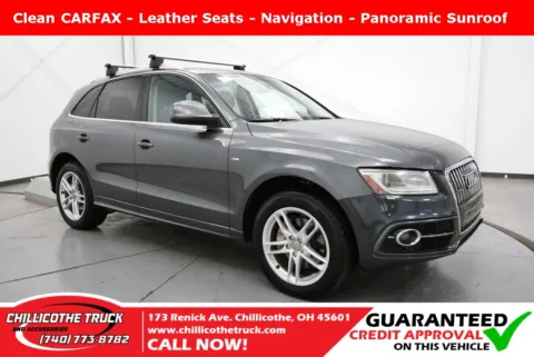 Black 2014 Audi Q5 3.0T Premium Plus for sale in Chillicothe, OH