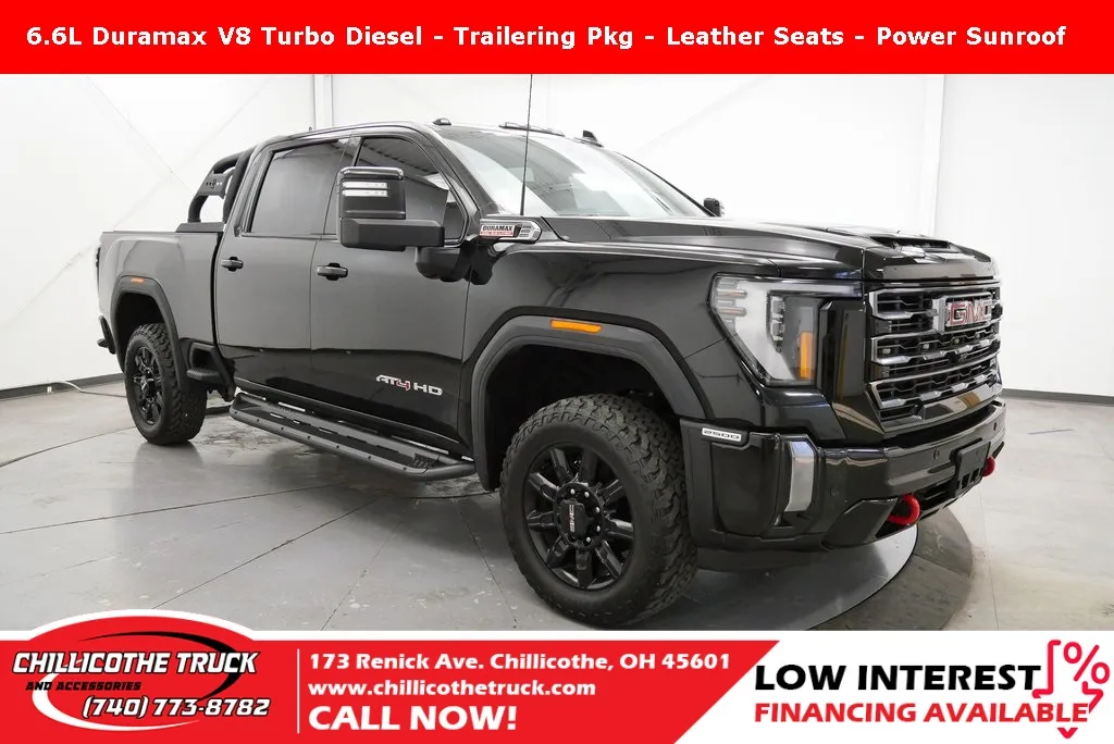 Black 2024 GMC Sierra 2500HD AT4 for sale in Chillicothe, OH