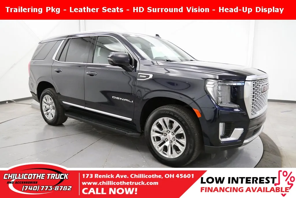 Blue 2021 GMC Yukon Denali for sale in Chillicothe, OH