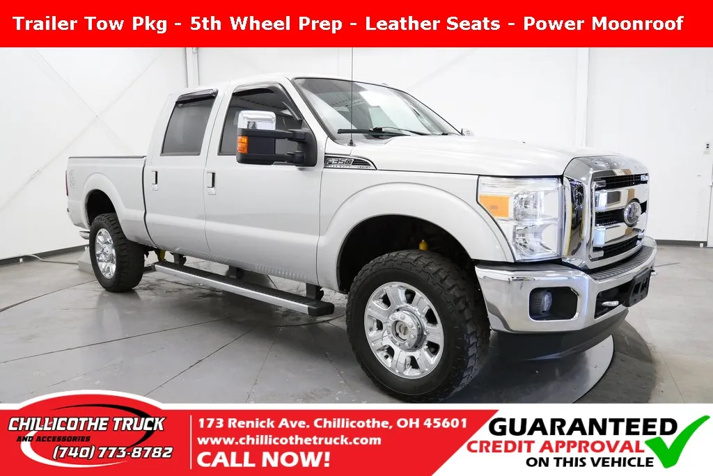 Silver 2016 Ford F-350SD Lariat for sale in Chillicothe, OH