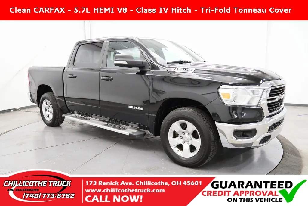 Black 2021 Ram 1500 Big Horn/Lone Star for sale in Chillicothe, OH