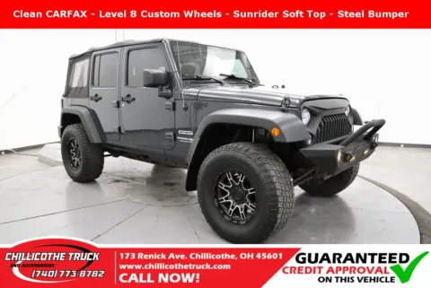 Gray 2018 Jeep Wrangler JK Unlimited Sport for sale in Chillicothe, OH