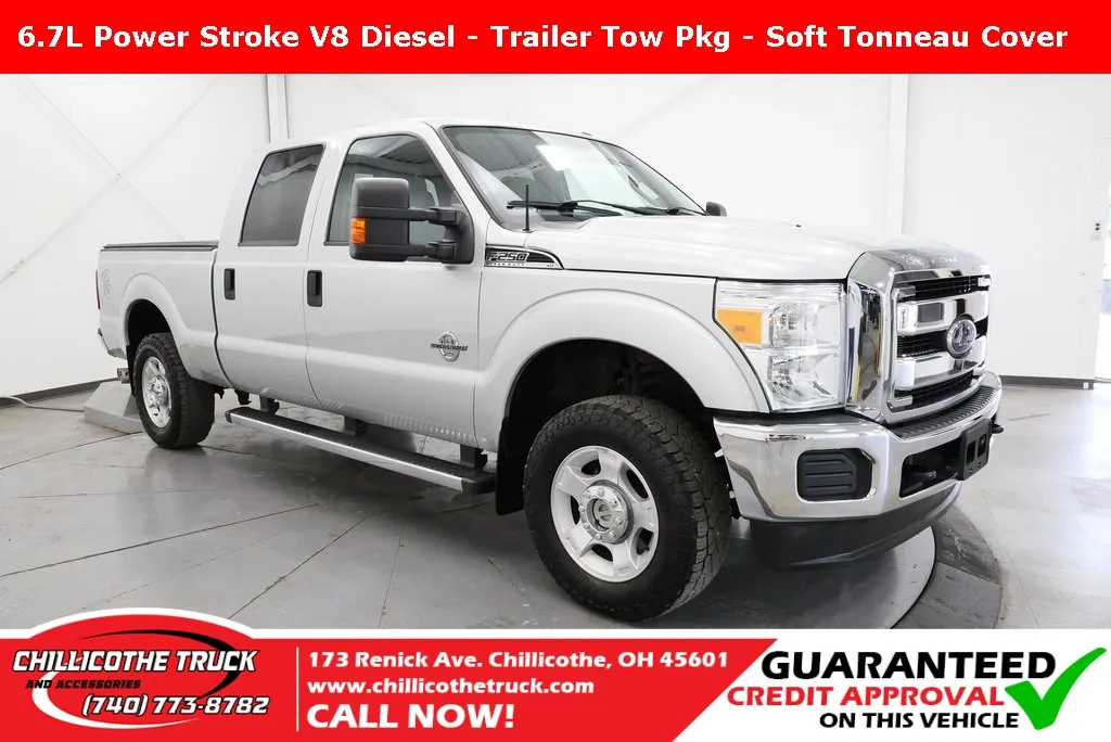 Silver 2016 Ford F-250SD XLT for sale in Chillicothe, OH