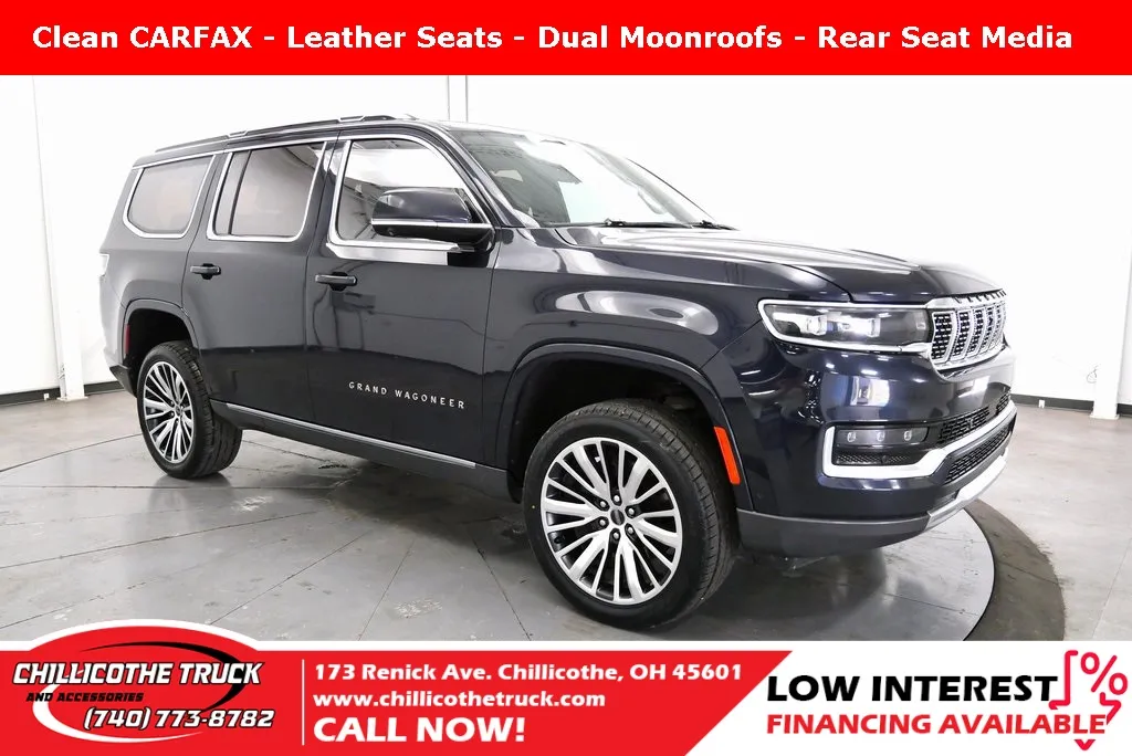 Blue 2022 Jeep Grand Wagoneer Series III for sale in Chillicothe, OH