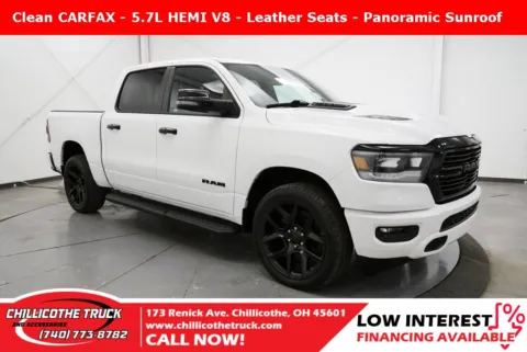 White 2023 Ram 1500 Laramie for sale in Chillicothe, OH