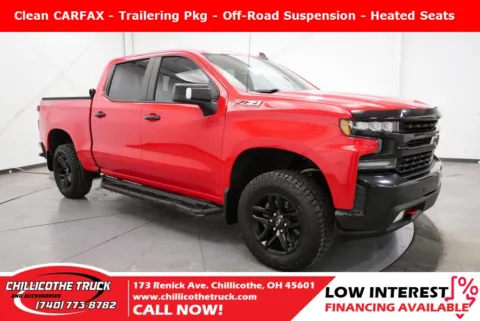 Red 2019 Chevrolet Silverado 1500 LT Trail Boss for sale in Chillicothe, OH