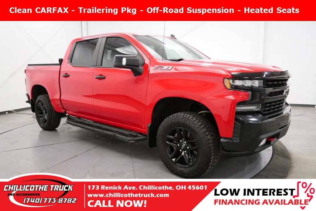Red 2019 Chevrolet Silverado 1500 LT Trail Boss for sale in Chillicothe, OH
