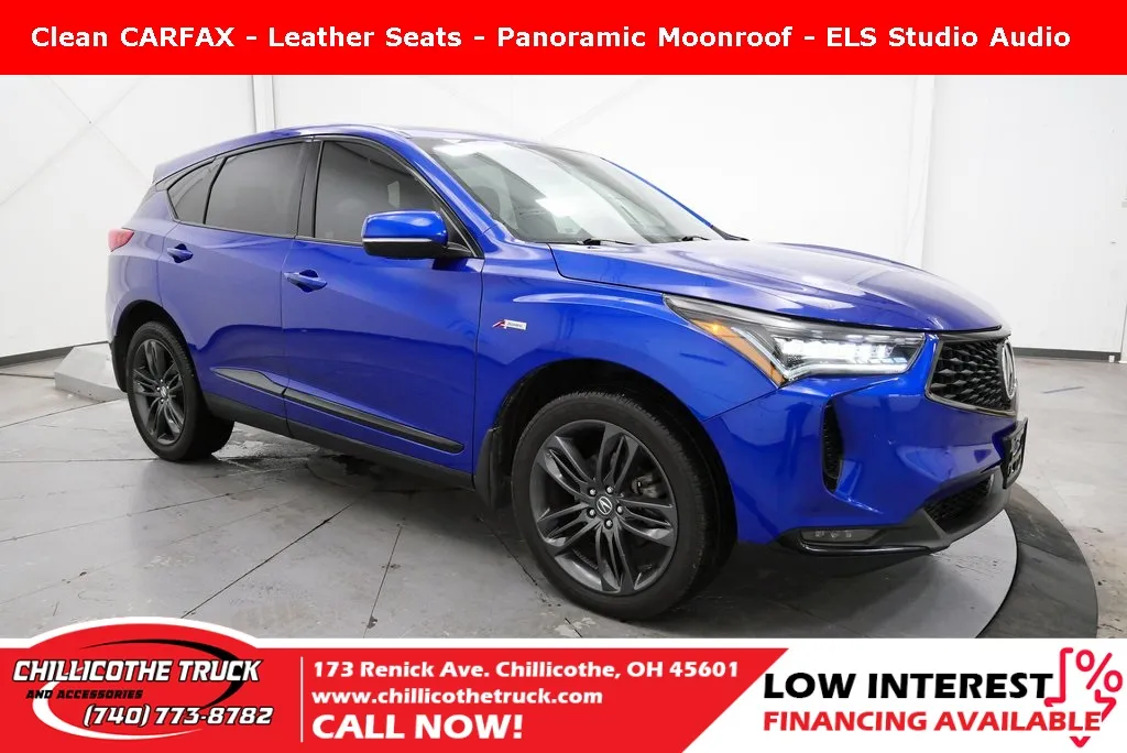 Blue 2023 Acura RDX A-Spec Package for sale in Chillicothe, OH