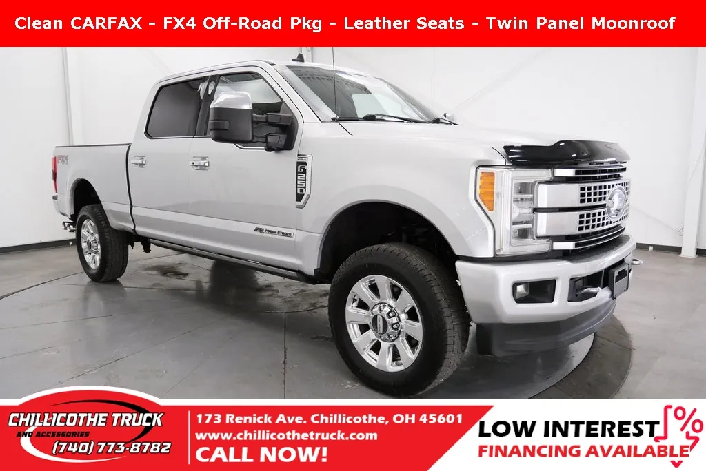 Silver 2019 Ford F-250SD Platinum for sale in Chillicothe, OH