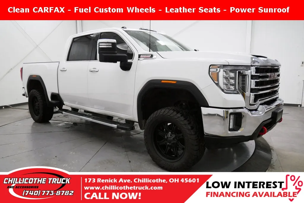 White 2021 GMC Sierra 2500HD SLT for sale in Chillicothe, OH