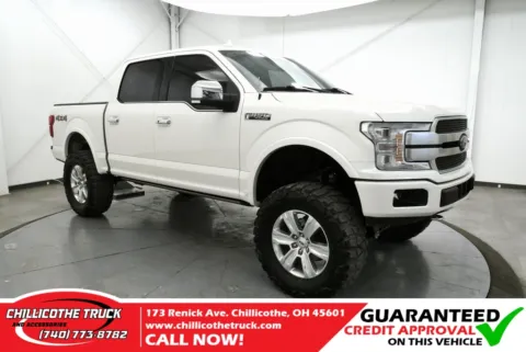 White 2019 Ford F-150 Platinum for sale in Chillicothe, OH