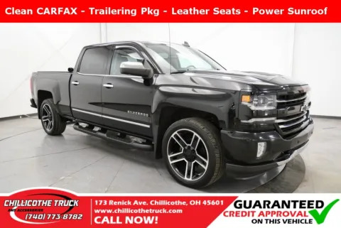 Black 2018 Chevrolet Silverado 1500 LTZ for sale in Chillicothe, OH