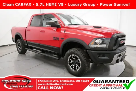 Red 2017 Ram 1500 Rebel for sale in Chillicothe, OH