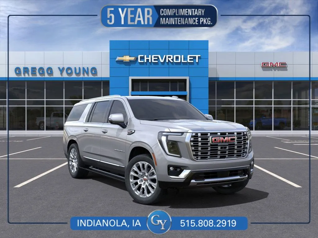 Gray 2025 GMC Yukon XL Denali for sale in Indianola, IA