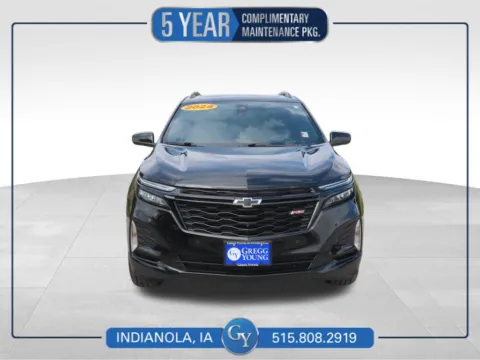 Black 2024 Chevrolet Equinox RS for sale in Indianola, IA