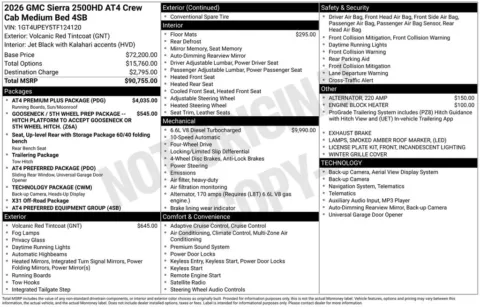 Photos of 2026 GMC Sierra 2500HD AT4 for sale in Indianola, IA at Gregg Young Buick GMC Indianola