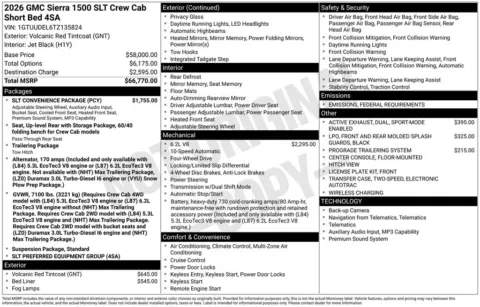 Photos of 2026 GMC Sierra 1500 SLT for sale in Indianola, IA at Gregg Young Buick GMC Indianola