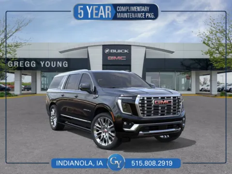 Black 2025 GMC Yukon XL Denali for sale in Indianola, IA