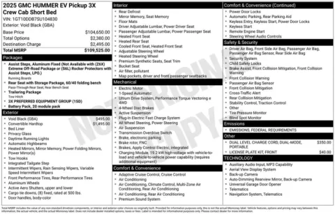 Photos of 2025 GMC Hummer EV Pickup 3X for sale in Indianola, IA at Gregg Young Buick GMC Indianola