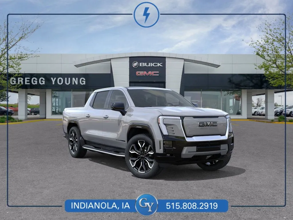 Gray 2025 GMC Sierra EV Denali for sale in Indianola, IA