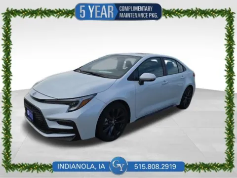 White 2024 Toyota Corolla SE for sale in Indianola, IA