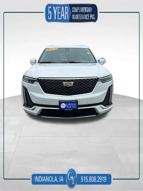 White 2024 Cadillac XT6 Premium Luxury for sale in Indianola, IA